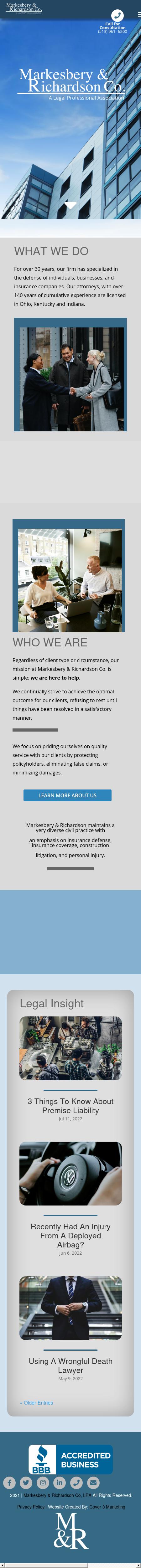 Markesbery & Richardson Co LPA - Cincinnati OH Lawyers