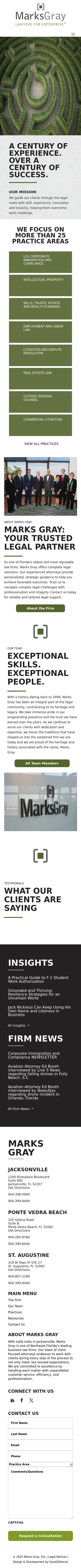 Marks Gray PA - Jacksonville FL Lawyers