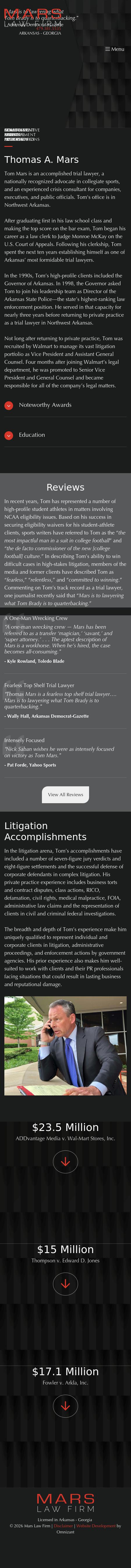 Mars Law Firm - Rogers AR Lawyers