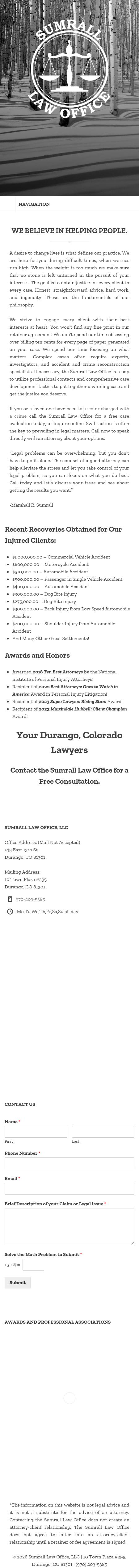 The Sumrall Law Office - Durango CO Lawyers