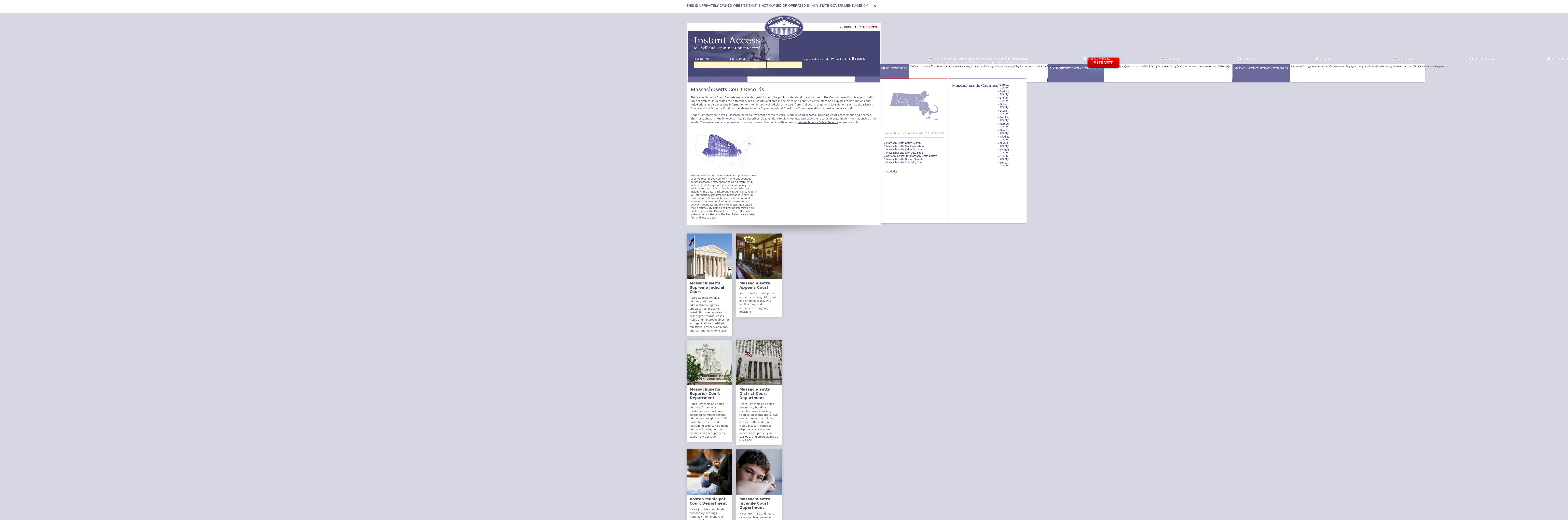 Massachusetts Court Records - Boston MA Lawyers