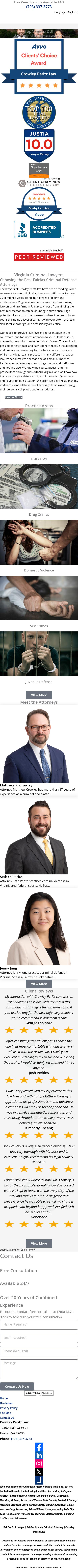 Crowley Peritz Law - Fairfax VA Lawyers