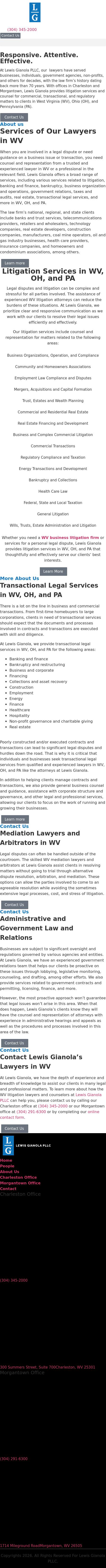 Lewis Gianola PLLC - Charleston WV Lawyers