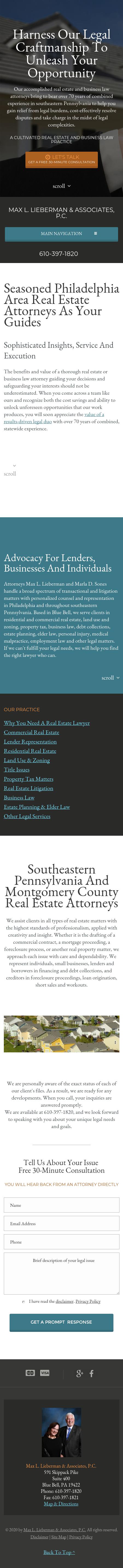 Max L. Lieberman & Associates, P.C. - Blue Bell PA Lawyers