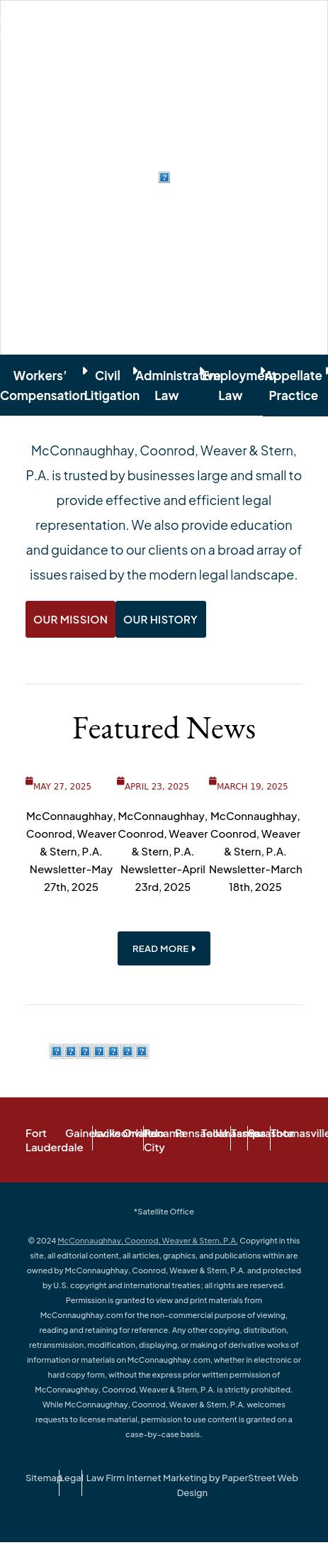 McConnaughhay, Duffy, Coonrod, Pope, Weaver, Stern & Thomas P.A. - Fort Lauderdale FL Lawyers