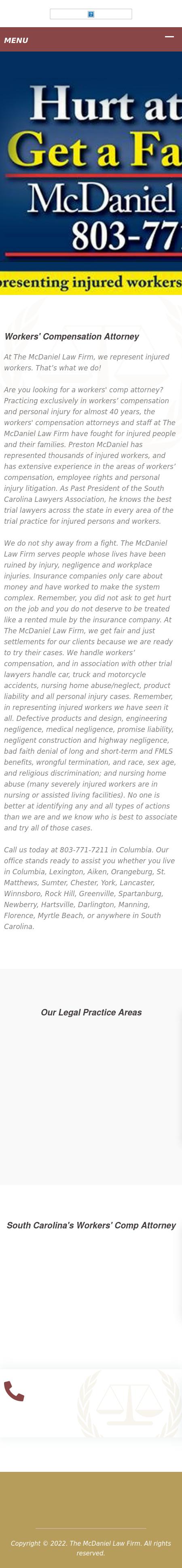 McDaniel, Preston F - Columbia SC Lawyers