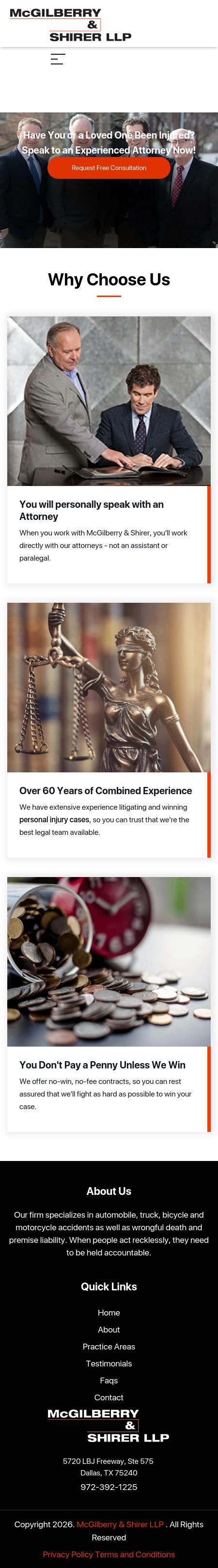 McGilberry & Shirer - Dallas TX Lawyers