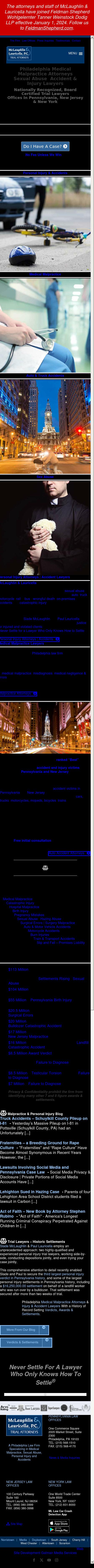 McLaughlin & Lauricella P.C. - Philadelphia PA Lawyers