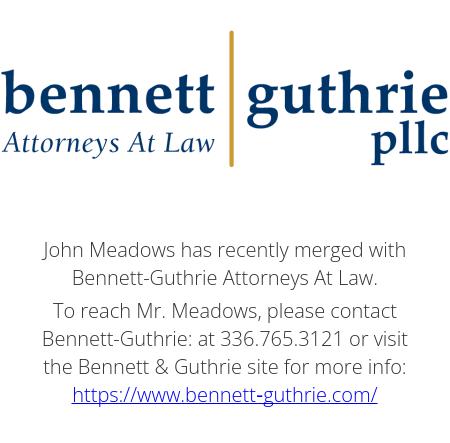 Meadows & Aderhold PA - Winston Salem NC Lawyers
