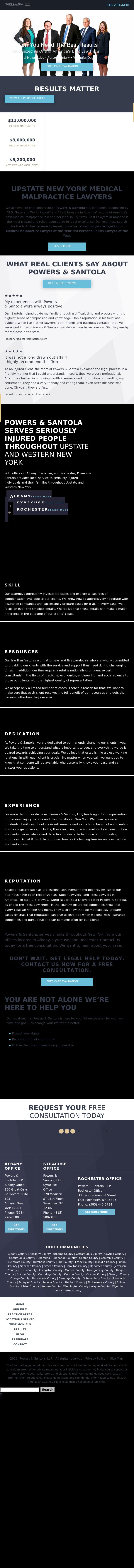 Powers & Santola, LLP - Rochester NY Lawyers