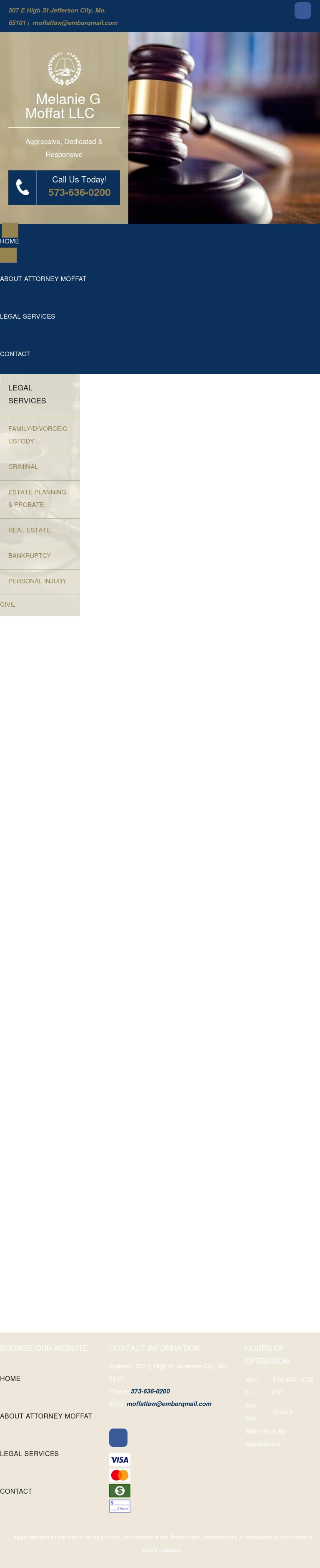 Melanie G. Moffat, LLC - Jefferson City MO Lawyers