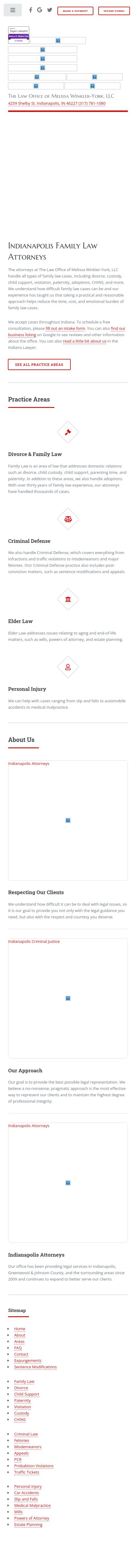 Melissa Winkler York - Indianapolis IN Lawyers