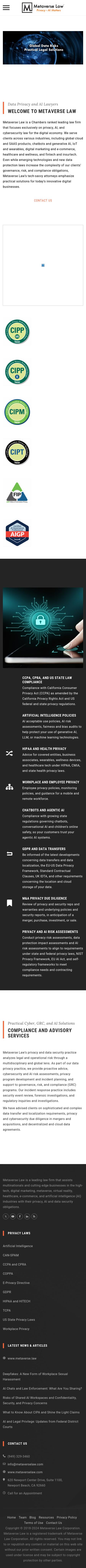 Metaverse Law - Irvine CA Lawyers