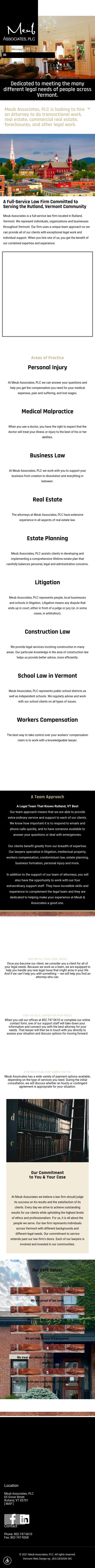 Meub Gallivan & Larson, Attorneys, P.C. - Rutland VT Lawyers