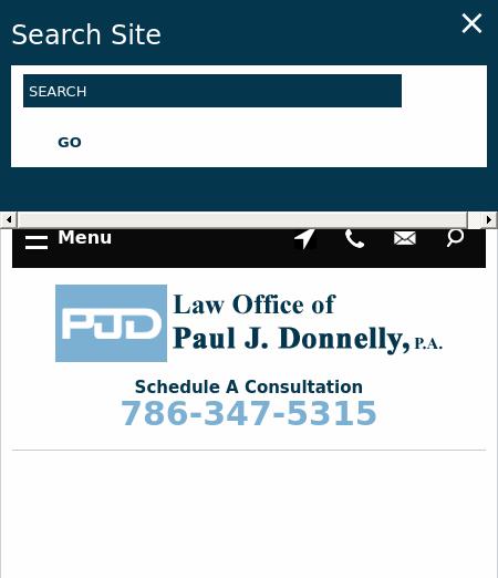 Law Office of Paul J. Donnelly, P.A. - Miami FL Lawyers