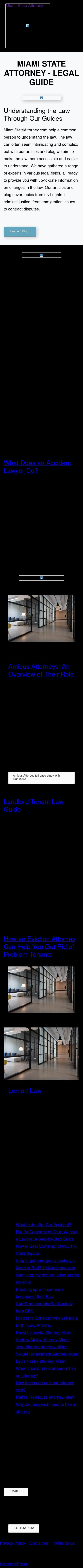 Miami State Attorney - Miami FL Lawyers