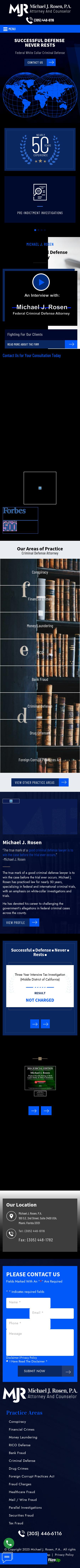 Michael J. Rosen, P.A. - Miami FL Lawyers