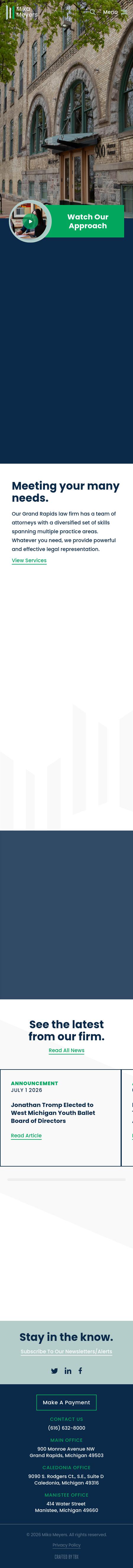 Mika Meyers PLC - Grand Rapids MI Lawyers