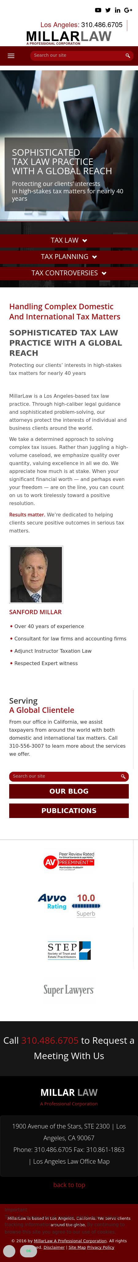 MillarLaw A Professional Corporation - Los Angeles CA Lawyers