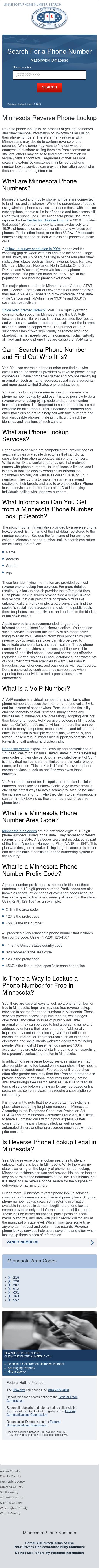 Minnesota Phone Number Search  - Bemidji MN Lawyers