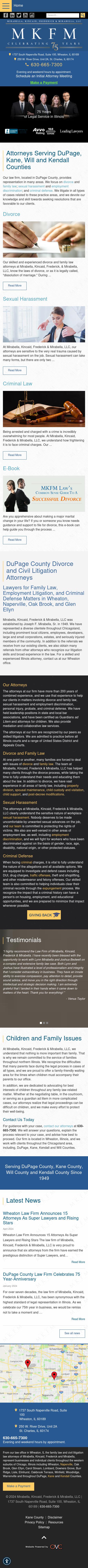 Mirabella, Kincaid, Frederick & Mirabella, LLC - Wheaton IL Lawyers