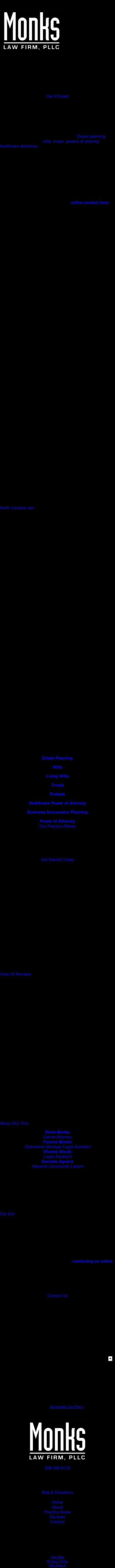 Monks Law Firm, PLLC - Durham NC Lawyers