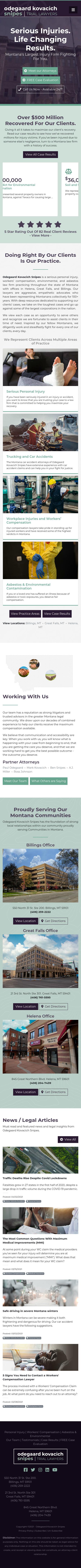 Kovacich Snipes, P.C. - Great Falls MT Lawyers