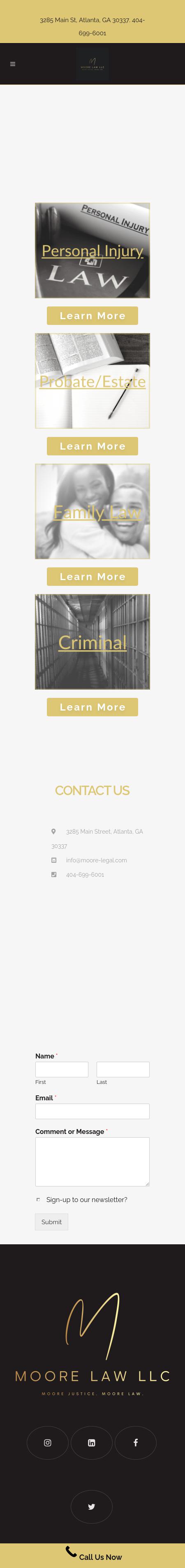 Moore Law LLC - Atlanta  GA Lawyers