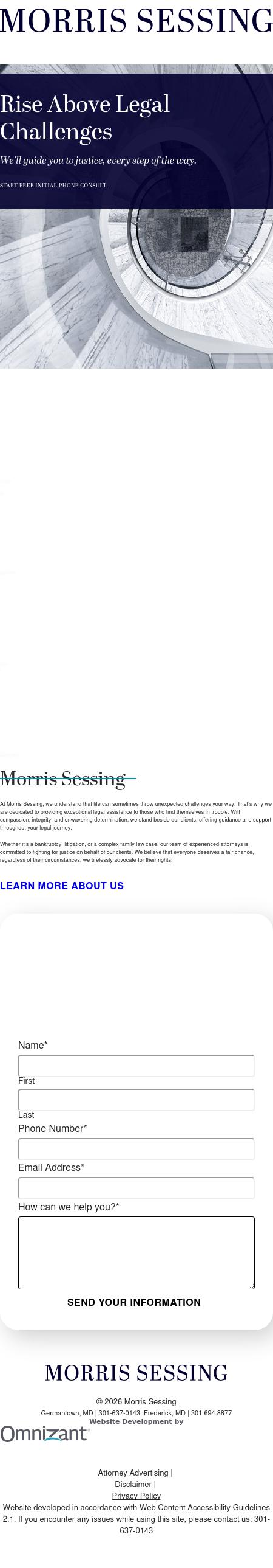 Morris Sessing - Germantown MD Lawyers