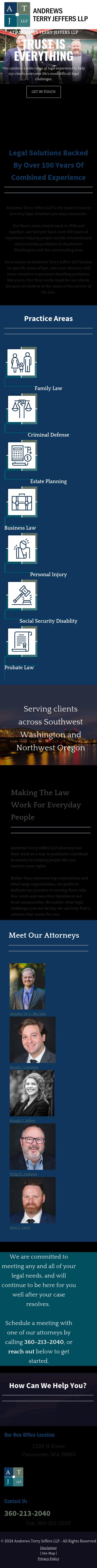 Morse Bratt Andrews & Foster PLLC - Vancouver WA Lawyers