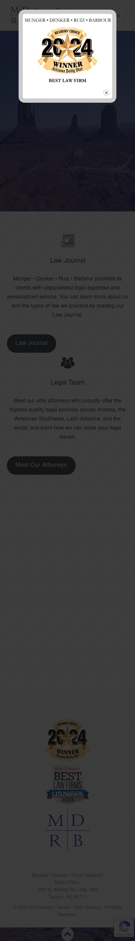 Munger Chadwick - Tucson AZ Lawyers