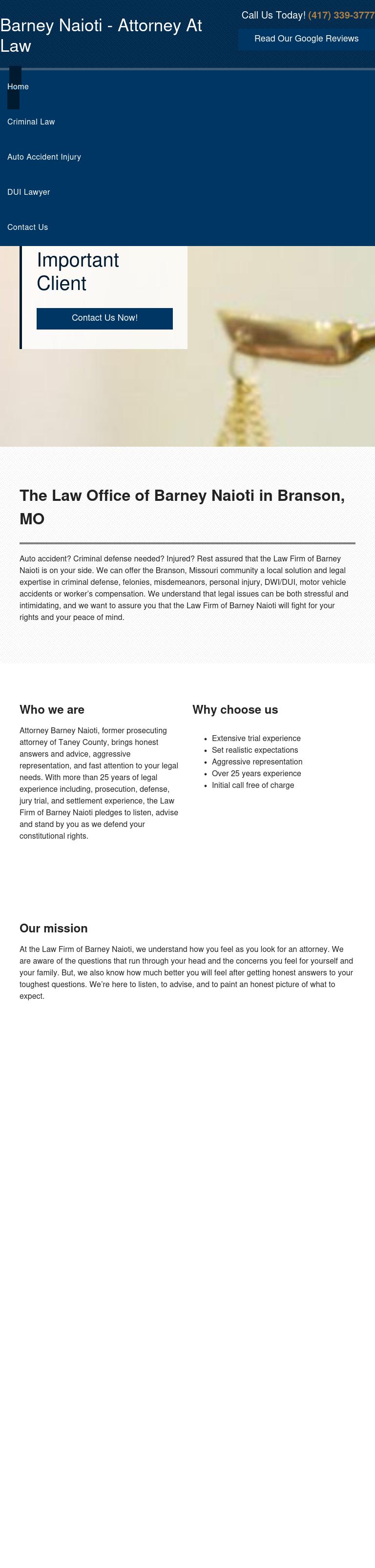 Naioti Barney - Branson MO Lawyers