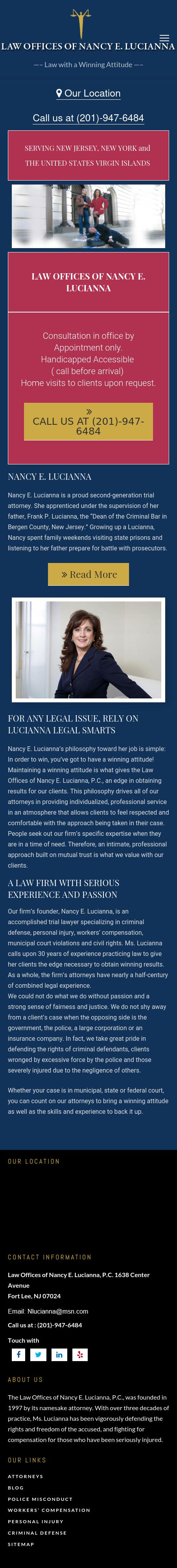 Nancy E Lucianna, P.C. - Fort Lee NJ Lawyers