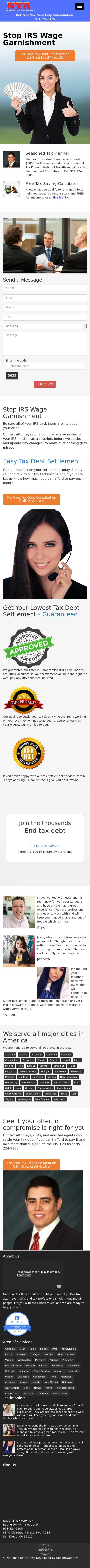 National Tax Attorney - San Diego CA Lawyers