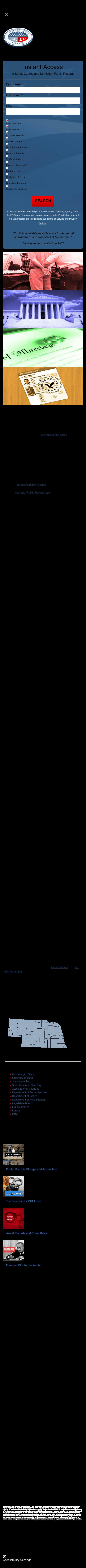 Nebraska State Records - Omaha NE Lawyers