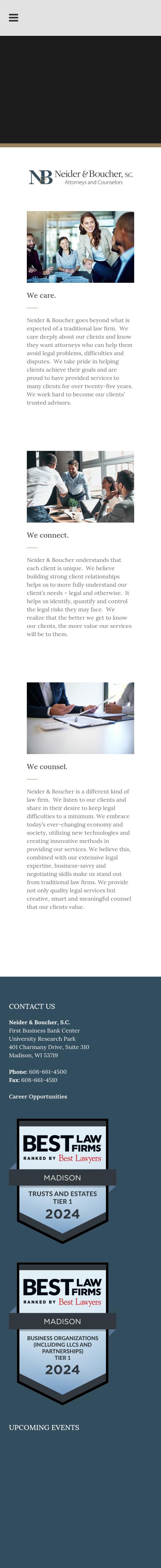 Neider & Boucher - Madison WI Lawyers