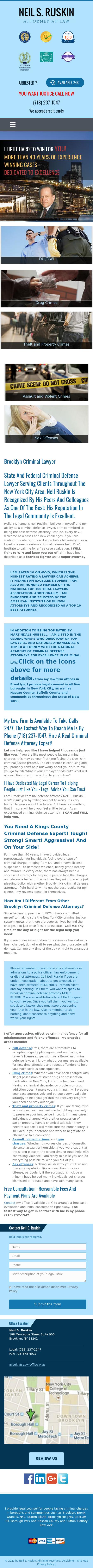 Neil S. Ruskin - Brooklyn NY Lawyers