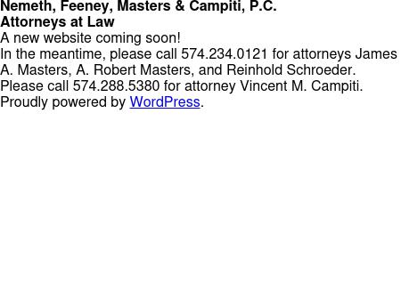 Nemeth Feeney, Masters & Campiti PC - South Bend IN Lawyers