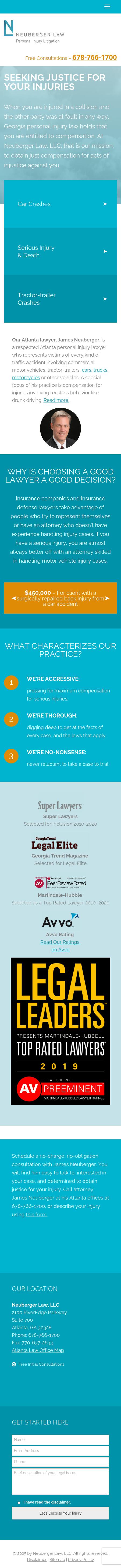 Neuberger Law, LLC - Atlanta GA Lawyers