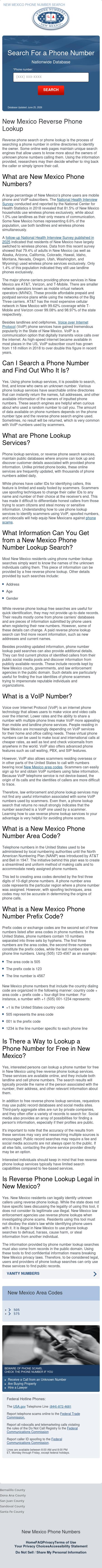 New Mexico Reverse Phone Lookup - Tijeras NM Lawyers