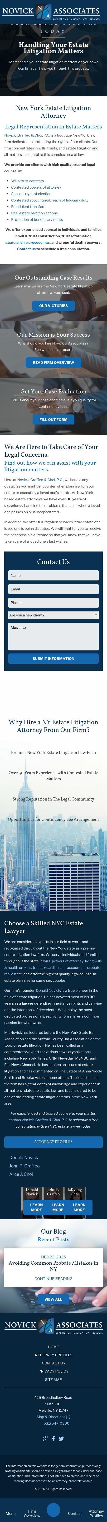 Novick & Associates, PC - New York NY Lawyers