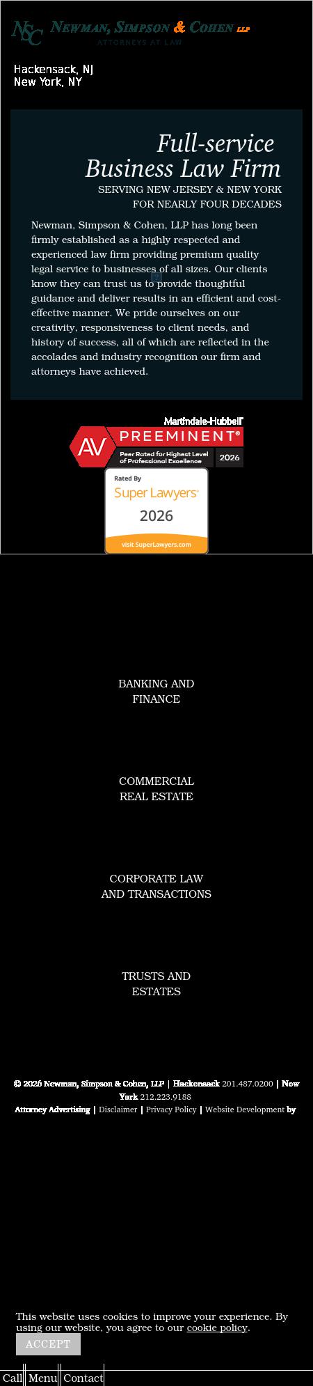 Newman, Simpson, & Cohen LLP - Hackensack NJ Lawyers