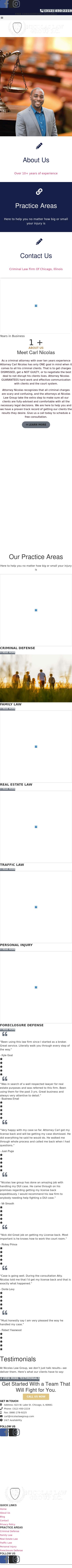 Nicolas Law Group, P.C - ChicagoChicagoq IL Lawyers