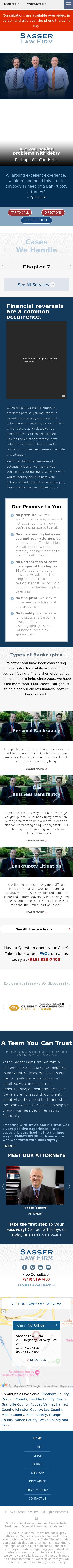 Sasser Law Firm - Cary NC Lawyers