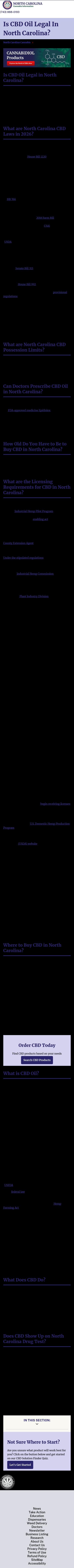 North Carolina CBD - High Point NC Lawyers