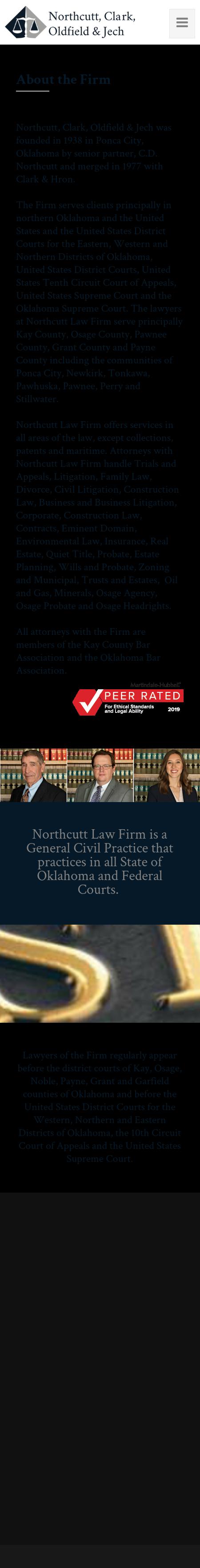 Northcutt Clark Gardner Hron & Brune - Northcutt Law Firm PLLC - Ponca City OK Lawyers