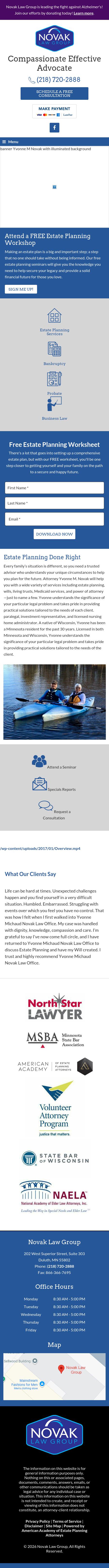 Novak Law Group - Duluth MN Lawyers