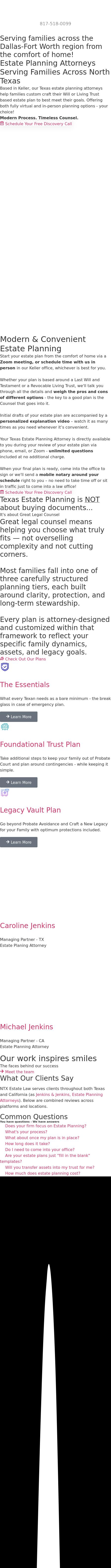 NTX Estate Law – Estate Planning Attorneys - Keller TX Lawyers