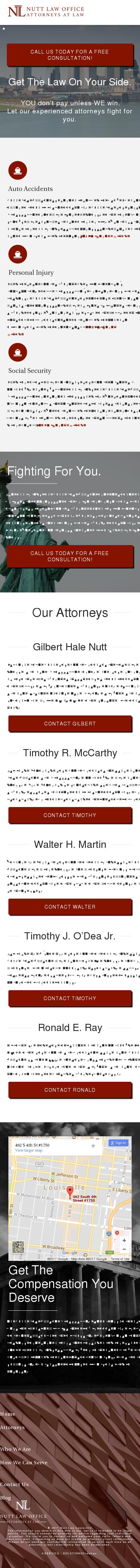Nutt Law Office - Louisville KY Lawyers