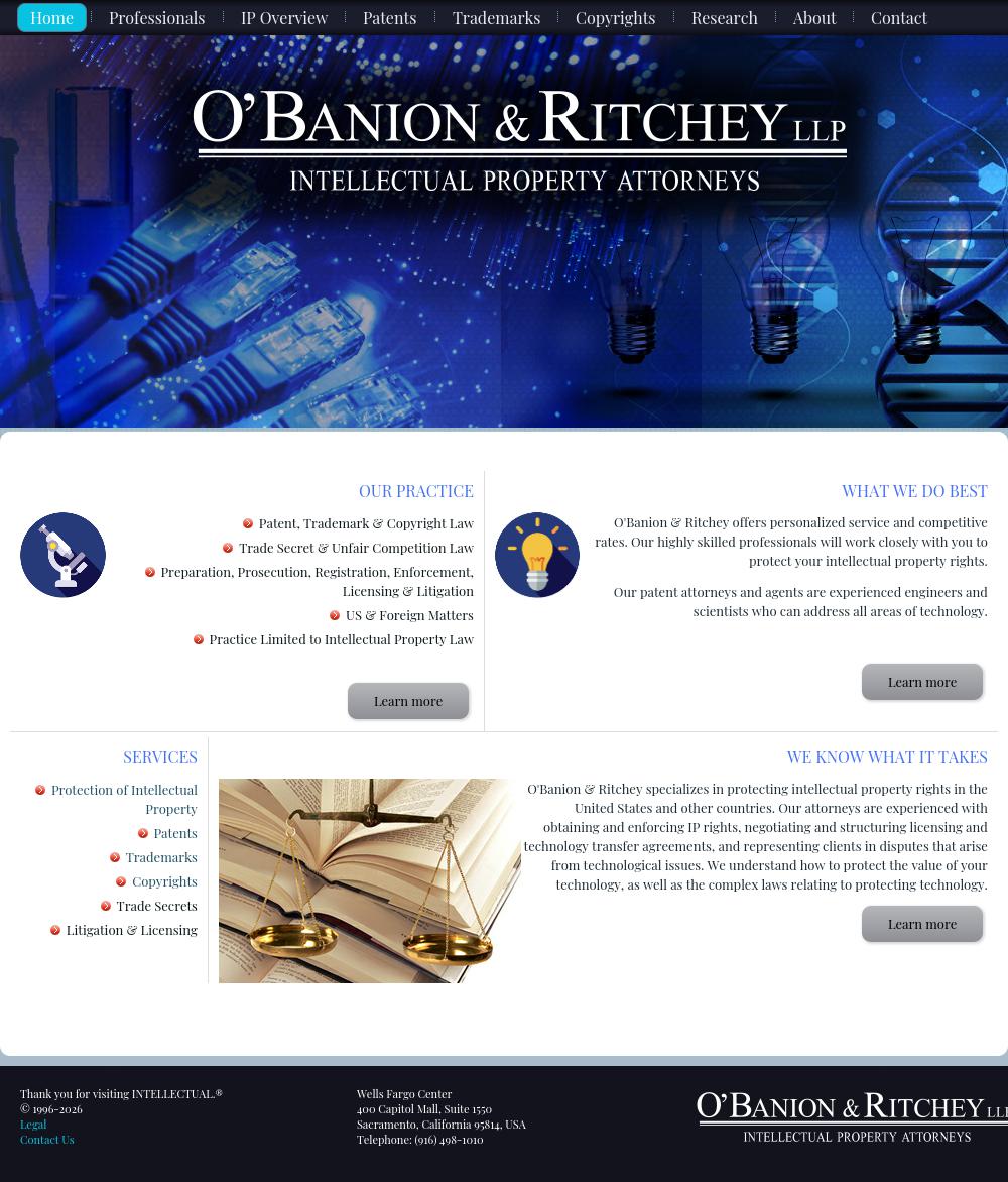 O'Banion & Ritchey LLP - Sacramento CA Lawyers